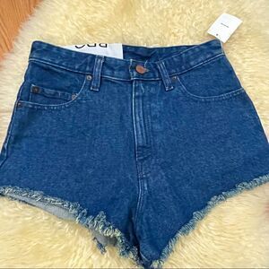 Urban Outfitters BDG Cheeky High Rise Cut Off Denim Shorts S NWT
